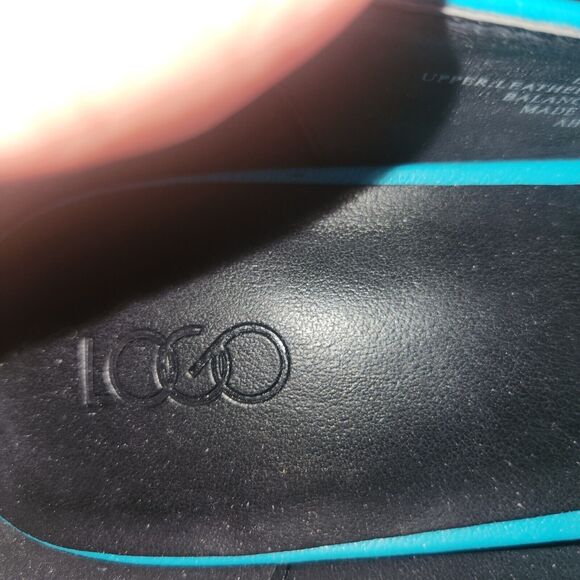 NWOT LOGO by Lori Goldstein Size 9 Linda Pumps Blue Animal Hair Print High Heels - Picture 7 of 7